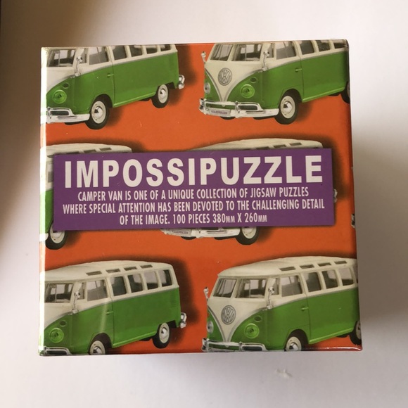 IMPOSSIPUZZLE VW CAMPER VAN PUZZLE GIFT NWT - Picture 7 of 7